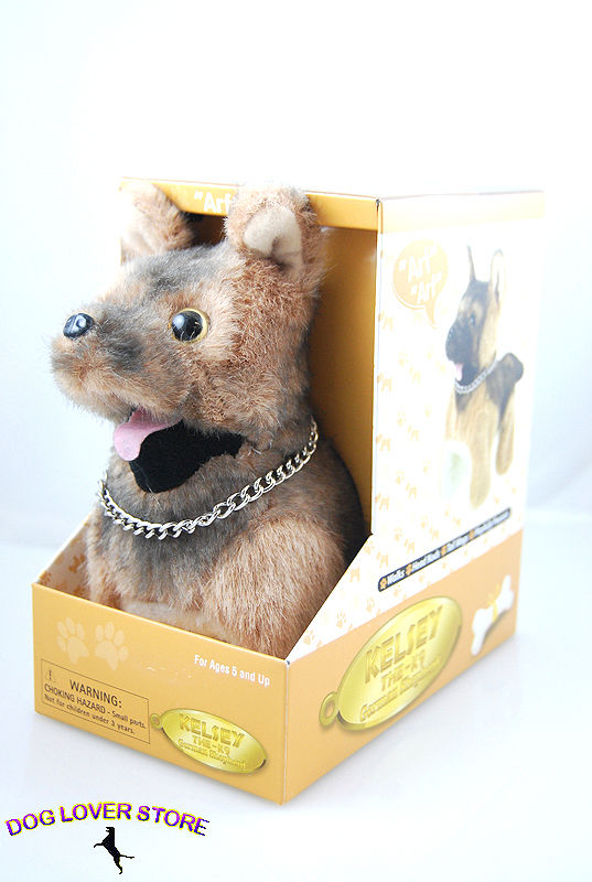 lifelike stuffed dog