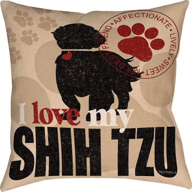 shih tzu pillow