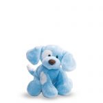 sensory dog toy blue