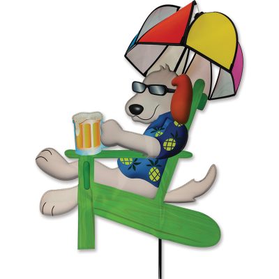 Beach Bum Dog Wind Spinner Beach Bum Dog Wind Spinner
