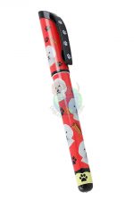 Bichon Frise Writing Pen Red in Color