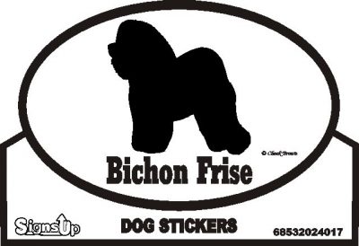 Bichon Frise Bumper Sticker