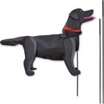 Black Lab Bike Flag