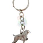 Brittany Pewter Keychain