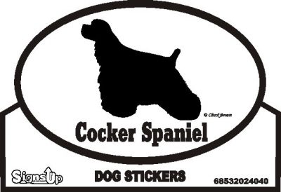Cocker Spaniel Bumper Sticker