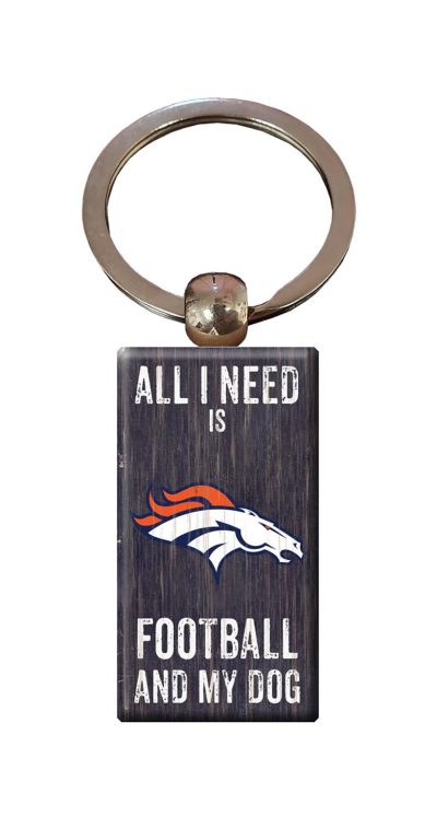 DOG BRONCOS KEYCHAIN DOG BRONCOS KEYCHAIN