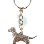 Dalmatian Pewter Keychain
