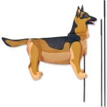 German Shepherd Bike Flag