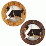 Shetland Sheepdog Wood Wall Clock Plaque Tri