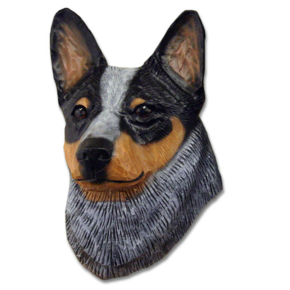 AUSTRALIAN CATTLE DOG RED BROWN CHRISTMAS ORNAMENT HOLIDAY Figurine Scarf gift 