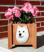 Samoyed Planter Flower Pot