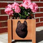 Schipperke Planter Flower Pot