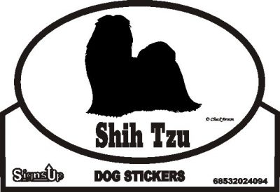 Shih Tzu Bumper Sticker