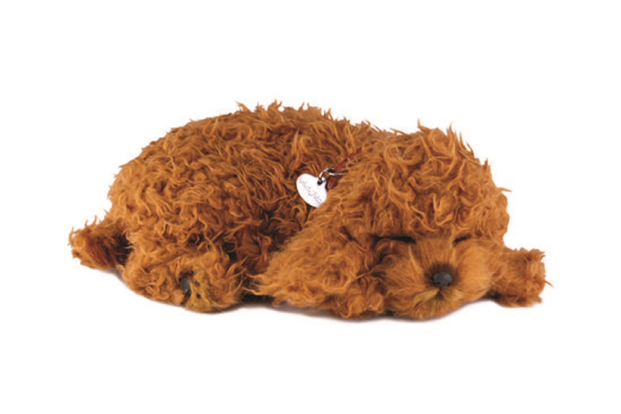 breathing dog stuffed animal