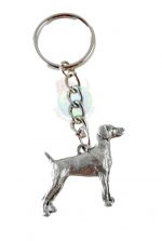 Weimaraner Dog Keyring Keychain Bag Charm Gift 