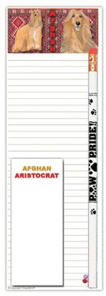 Afghan Hound Notepad
