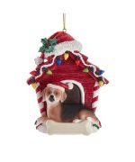 Beagle Dog House Ornament