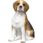 Beagle Figurine Hand Painted - Sandicast
