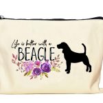 Beagle Makeup Bag