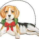 Beagle Wood Ornament