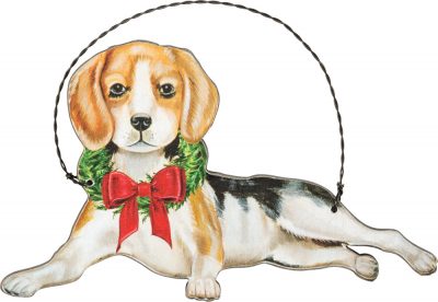 Beagle Wood Ornament