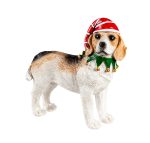 Beagle Christmas Figure