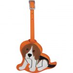 Beagle Dog Luggage Tag Briefcase Gym Backpack Travel ID