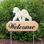 bichon-frise-welcome-sign
