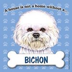 Bichon Frise Dog Magnet