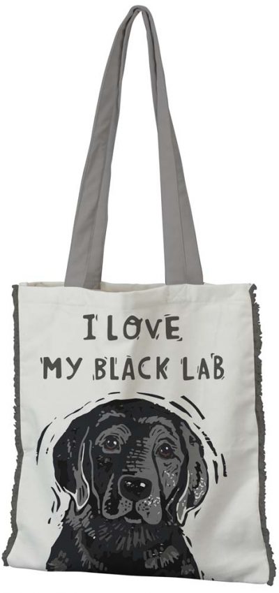Black Lab Tote Bag
