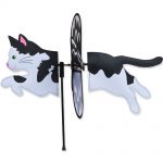 black-white-cat-garden-wind-spinner