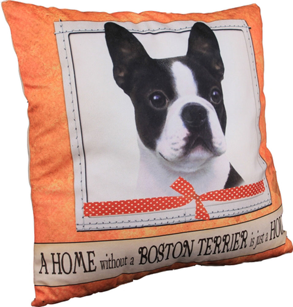 Bandiera Da Giardino Boston Terrier 28x38 Cm – Doppia Faccia In Poliestere Resistente, Regalo Per Amanti Dei Cani