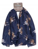 Boxer Scarf -Lightweight Cotton Polyester Uncropped