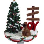 Boxer Stocking Holder Hanger Uncropped Ears