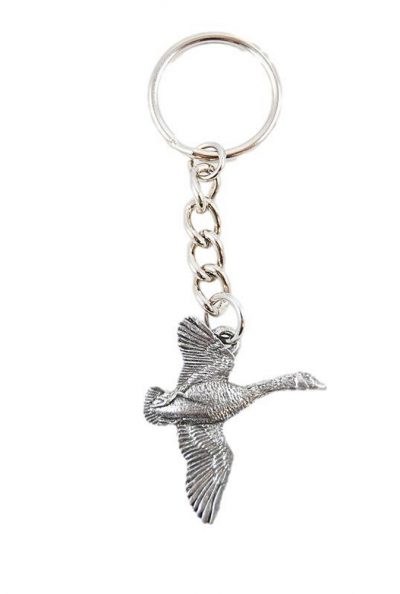 Canada Goose Pewter Keychain
