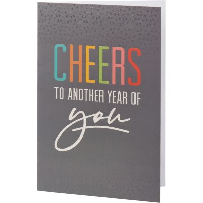 Cheers to Another Year Birthday Card