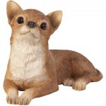 Chihuahua Figurine Hand Painted Tan - Sandicast