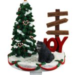 Chow Chow Stocking Holder Hanger Blue
