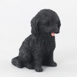 Cockapoo Black Mini Dog Figurine