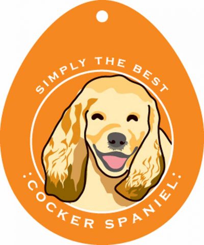 Cocker Spaniel Sticker 4x4"