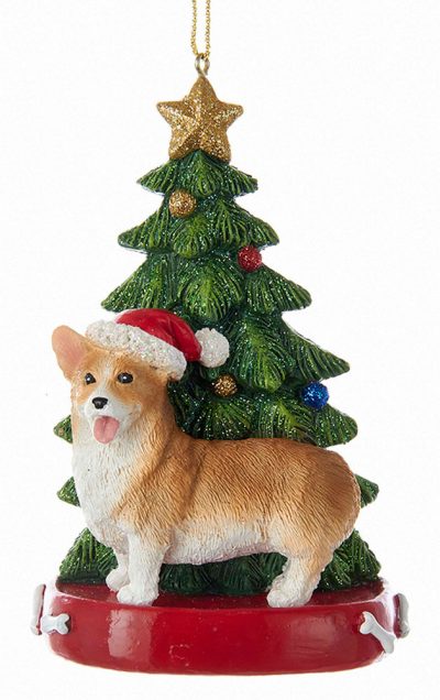 Corgi Christmas Tree Ornament Pembroke