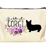 Corgi Makeup bag