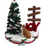 Corgi Stocking Holder Hanger Pembroke