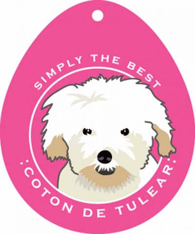 Coton de Tulear Sticker 4x4"