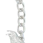 Crow/Raven Pewter Keychain