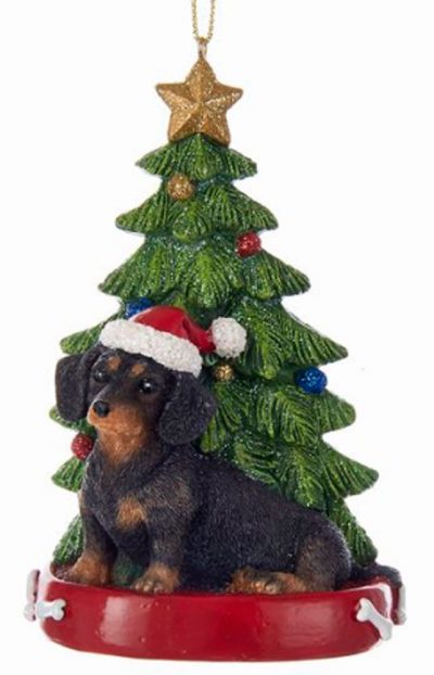 Dachshund Christmas Tree Ornament
