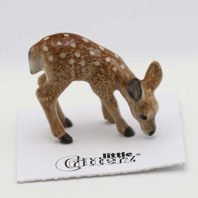 Deer Porcelain Figurine