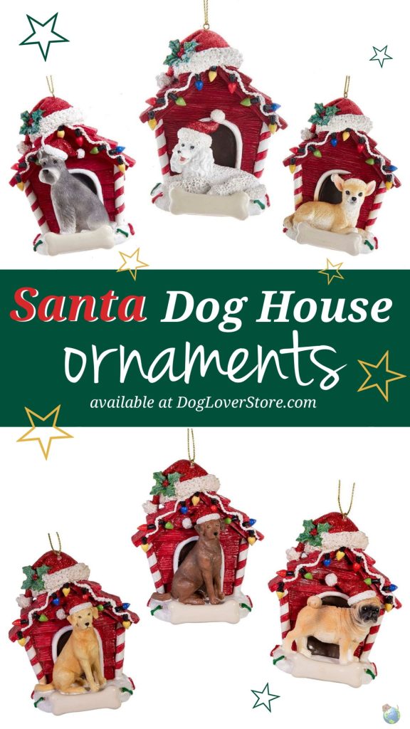 Dog House Christmas Ornaments