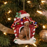 Plush & Santa Dog Ornaments