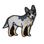Iron On Embroidered Dog Patches